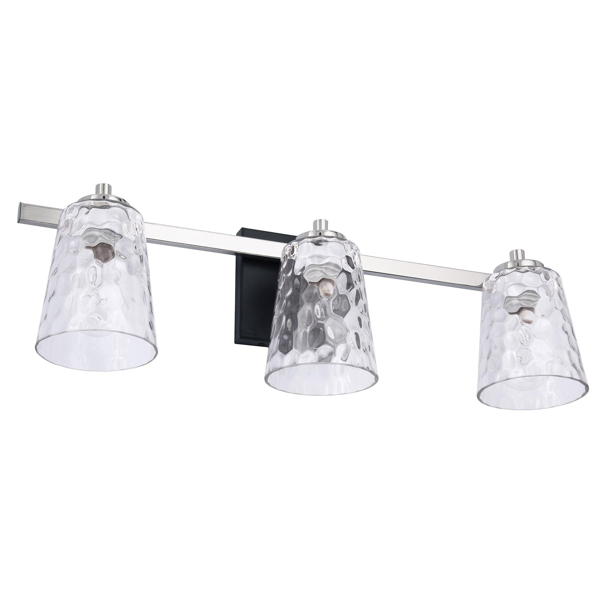 Radiance Modern 3-Light Dimmable Vanity Light - Bathroom Makeup Mirror Lighting Fixture for Bedroom, Dressing Room & Powder Room