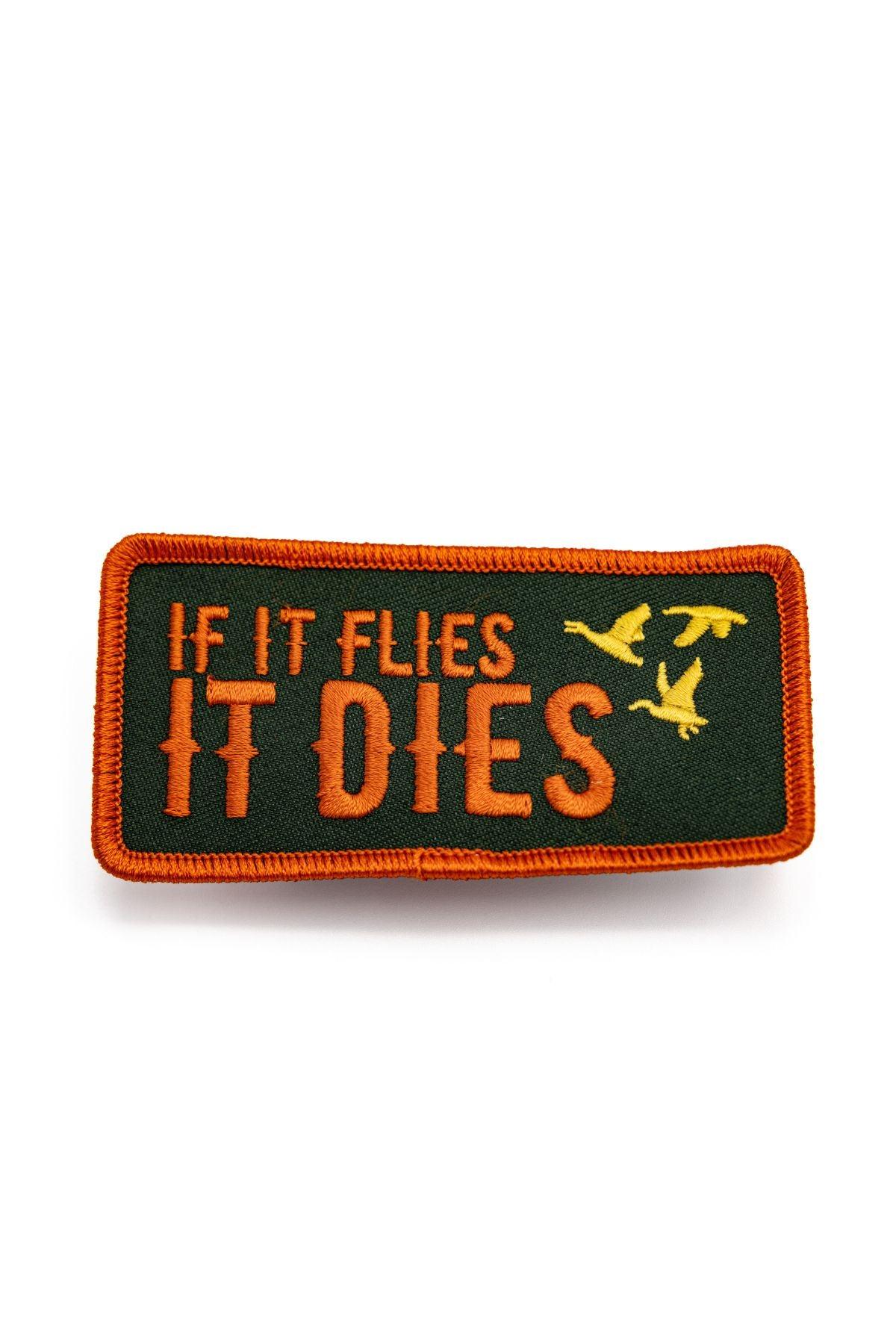 IF IT FLIES IT DIES Cowboy Snapback Hat - 5 Panel Adjustable Baseball Cap for Men & Women | Perfect for Outdoor Adventures, Rodeos, and Country Music Festivals