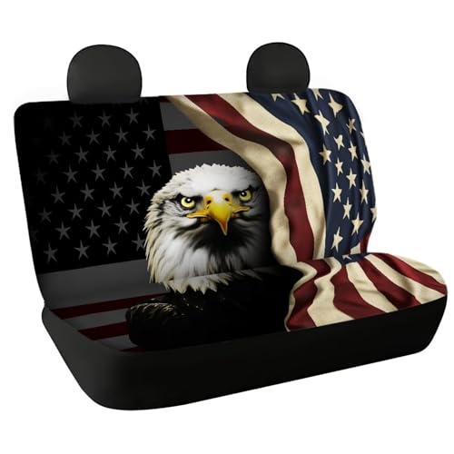 3D Eagle Flag Print