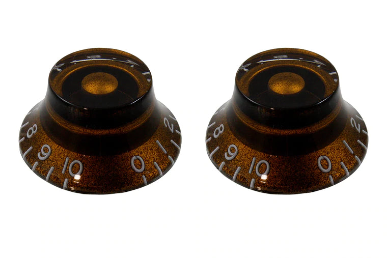 Vintage Style Bell Guitar Knobs Set of 2 - Allparts PK 0140 - Perfect for Electric Guitar Upgrades & DIY Repairs