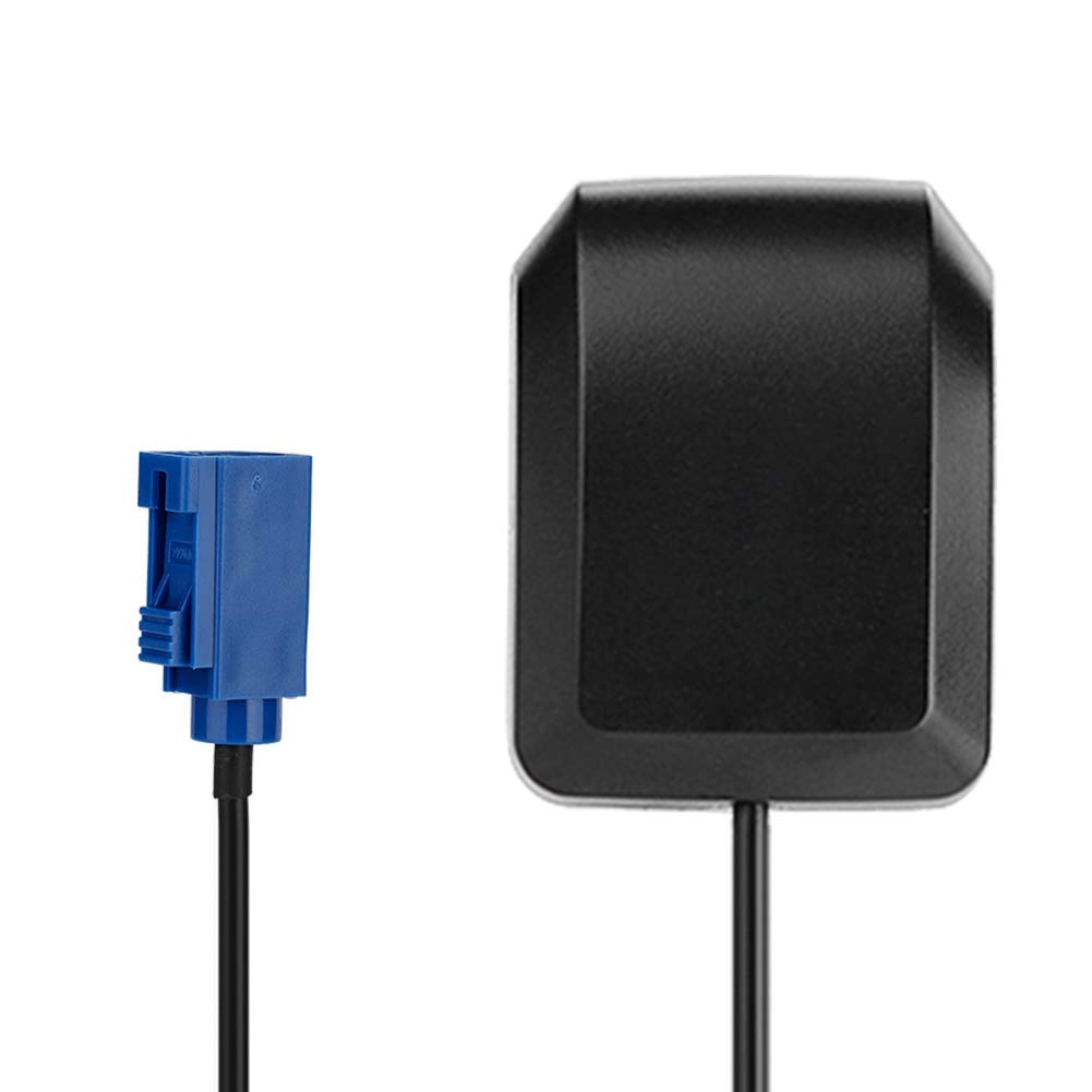 ASHATA Car GPS Antenna with 1.5m RG174 Cable - 1575.42MHz Magnetic Base Antenna for GPS Navigation, Receivers, DVR & Modules | Enhanced Signal for Road Trips & Fleet Tracking