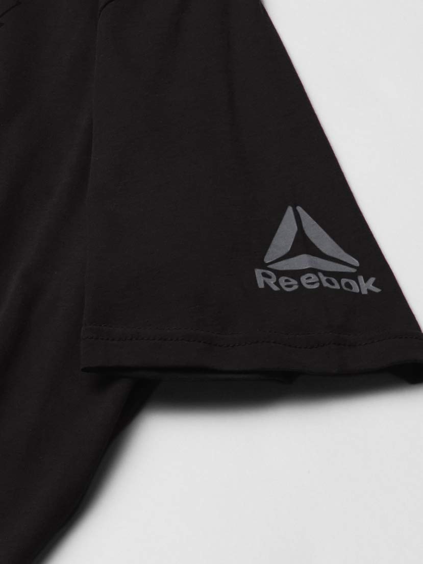 Reebok Women's UFC Fan Gear Logo T-Shirt - Comfortable & Stylish MMA Training & Gym Wear for Women
