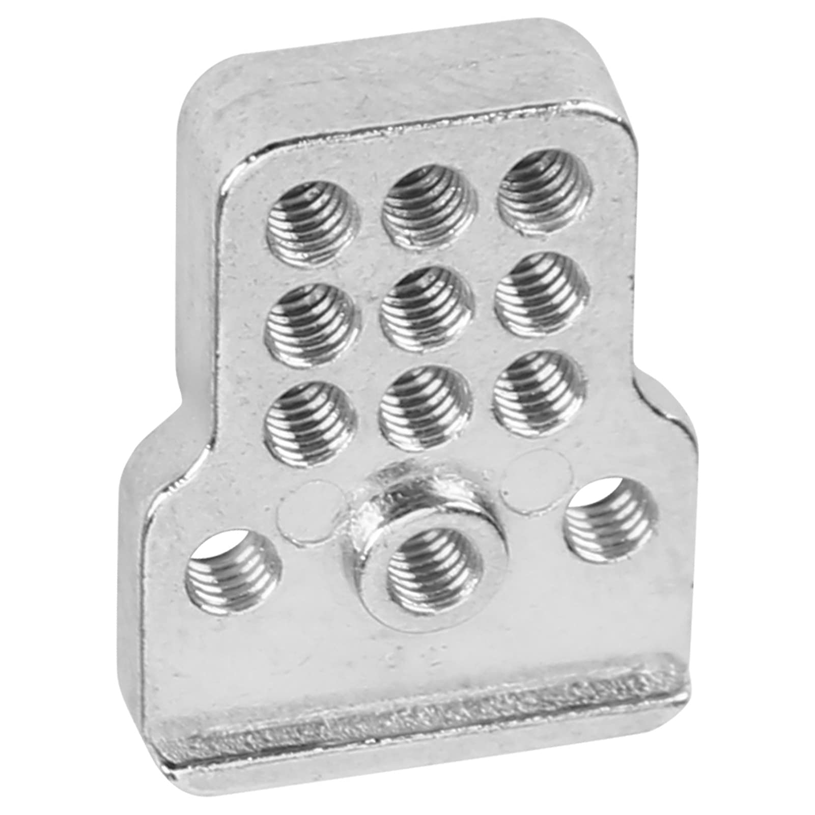 Aluminum Alloy RC Shock Absorber Mount Upgrade Part - Compatible with WPL C14/C24/MN D90 RC Toy Cars - Durable & Lightweight for Off-Road RC Crawler Racing (White)