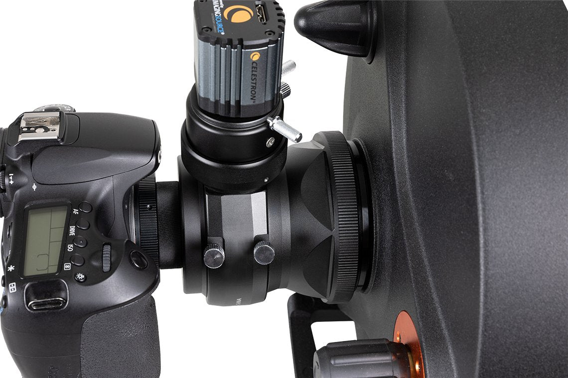 Celestron Large SCT & EdgeHD Adapter V2 for Off Axis Guider - Telescope Accessory for Astrophotography & Night Sky Observation