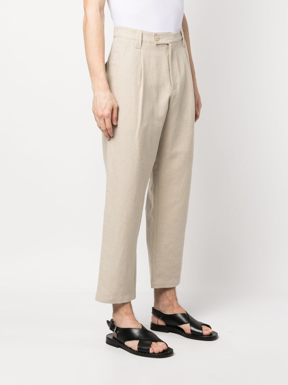 A.P.C. Beige Trousers for Women | High-Quality Cotton Pants | Perfect for Office Wear & Casual Outfits