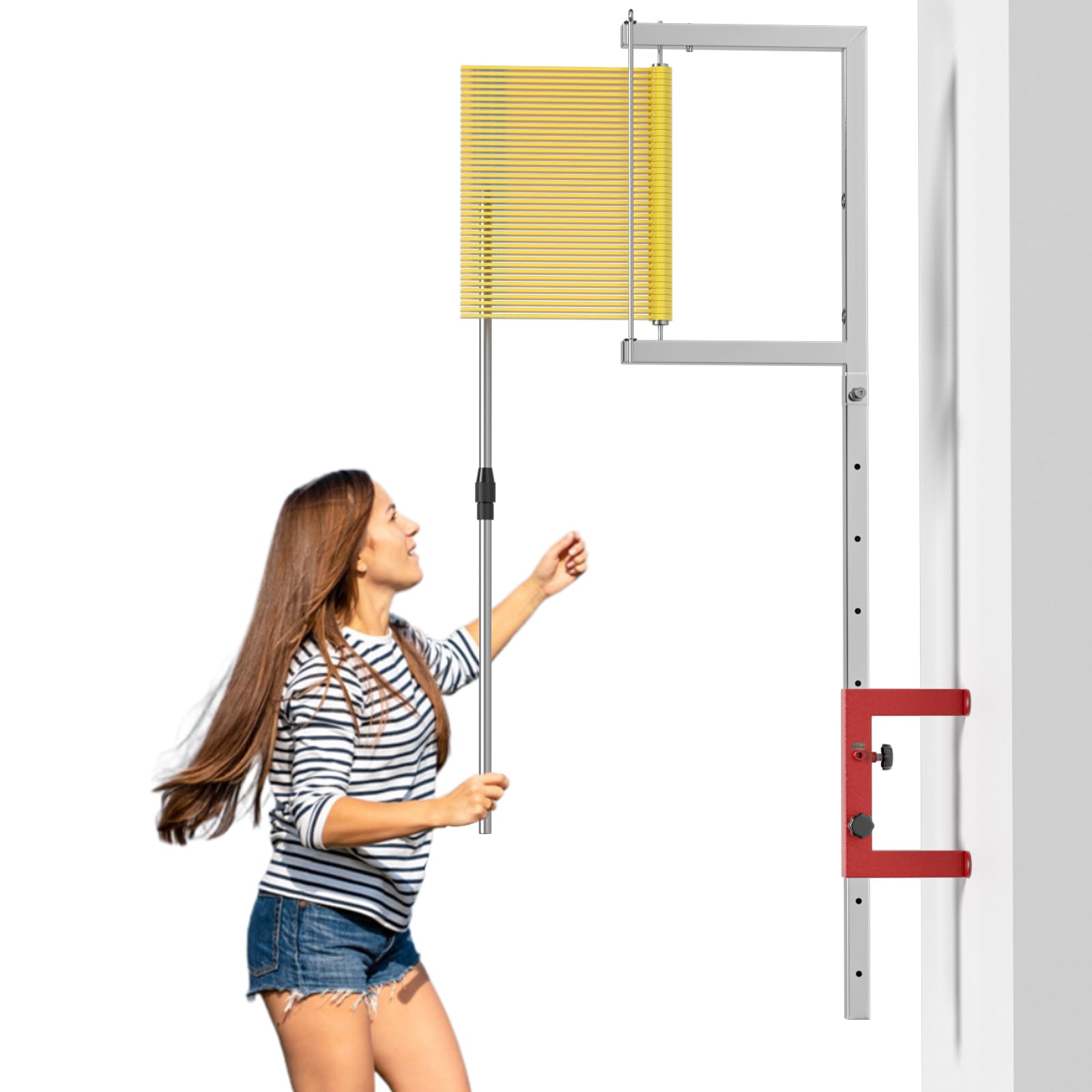 Vertical Jump Tester Wall Mount - Adjustable Height 27.5