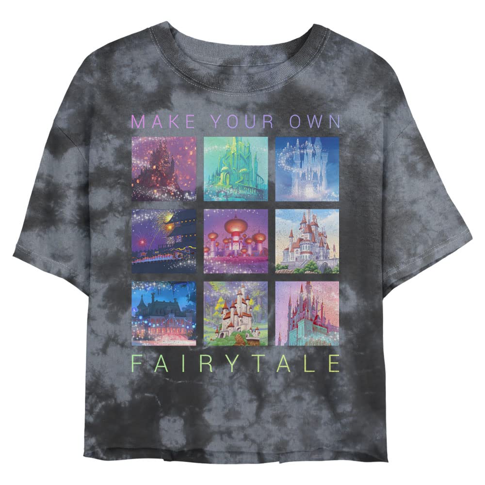 Disney Princess Castle Movie Women's Short Sleeve T-Shirt - Cute Casual Tee for Disney Fans, Theme Parks & Everyday Wear