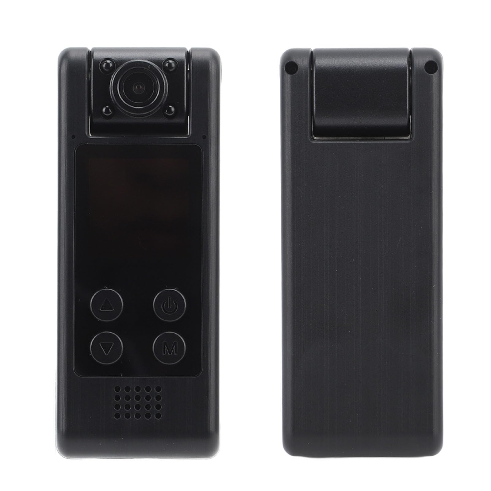 MENDUNER 4K Ultra HD Body Camera with Audio & Video Recording, 140° Wide Angle, 1200mAh Battery, Night Vision, Mini Clip-On Wearable Camera for Security, Law Enforcement & Outdoor Activities