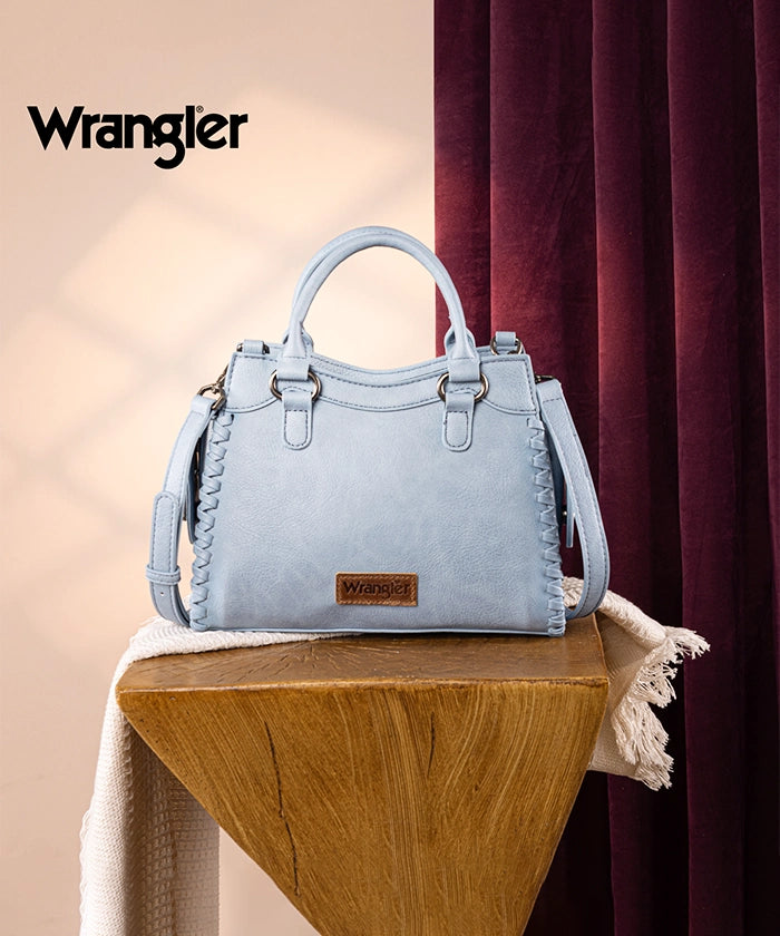 Wrangler Braided Tote Bag for Women - Stylish & Durable Woven Handbag - Perfect for Shopping, Beach, Work & Travel Accessories