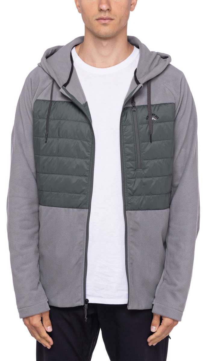 686 Hybrid Puffer Jacket for Men & Women 2023 - Lightweight Waterproof Winter Coat with Hood - Perfect for Skiing, Snowboarding & Outdoor Adventures