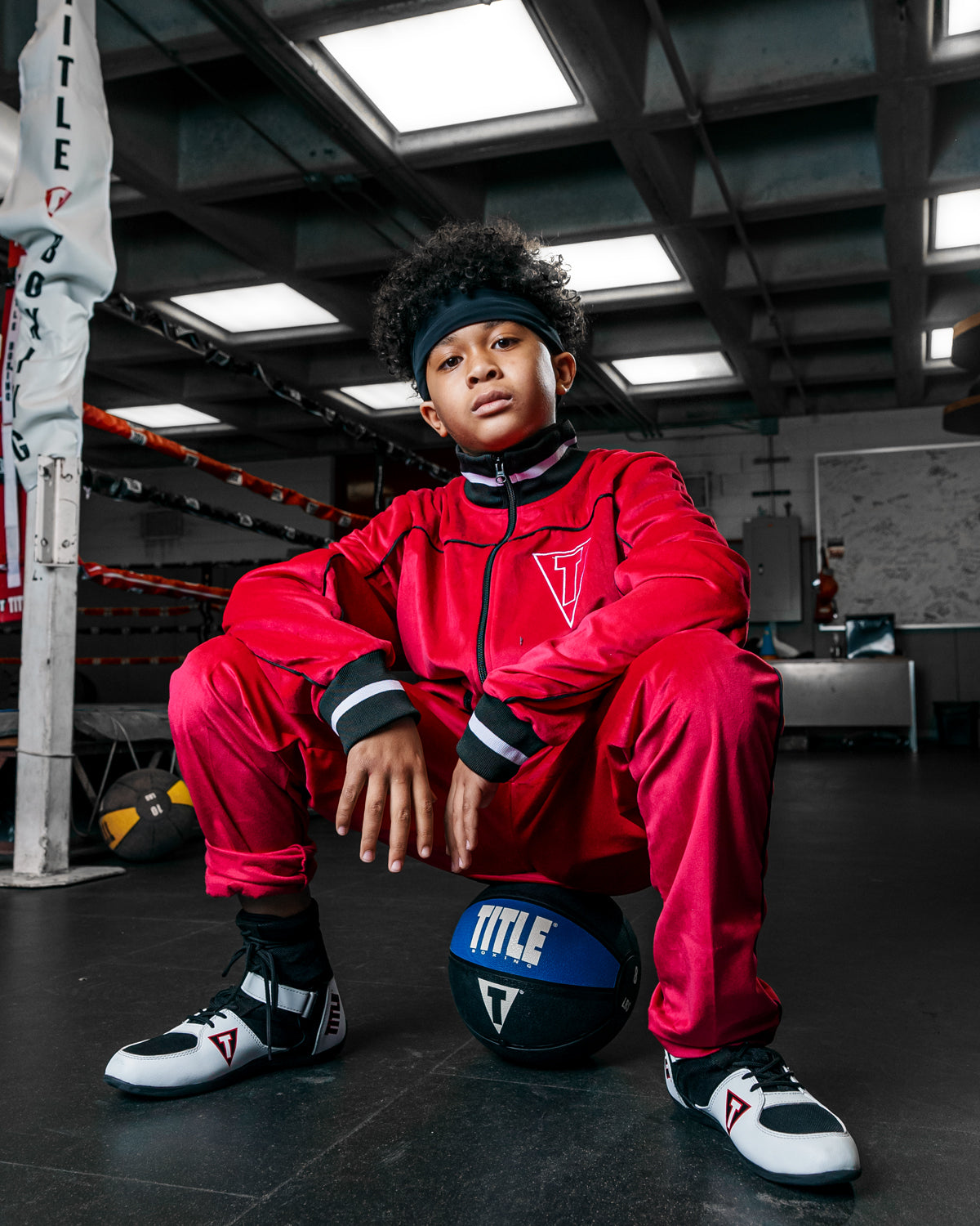 TITLE Boxing Ain't Easy Velour Warm Up Jacket - Premium Boxing Training Apparel for Men & Women - Perfect for Gym Workouts, Boxing Practice & Cold Weather Training