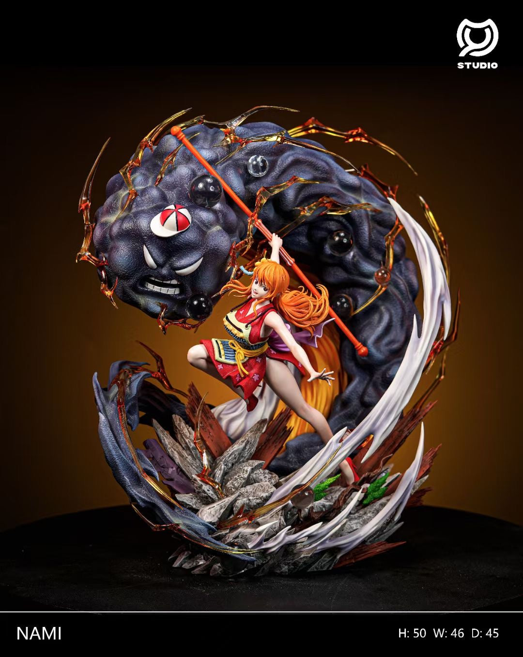MY Studio Zeus & Nami Anime Figure - Premium Collectible Statue for Anime Fans | Perfect for Home Decor, Office Display, and Gift Giving