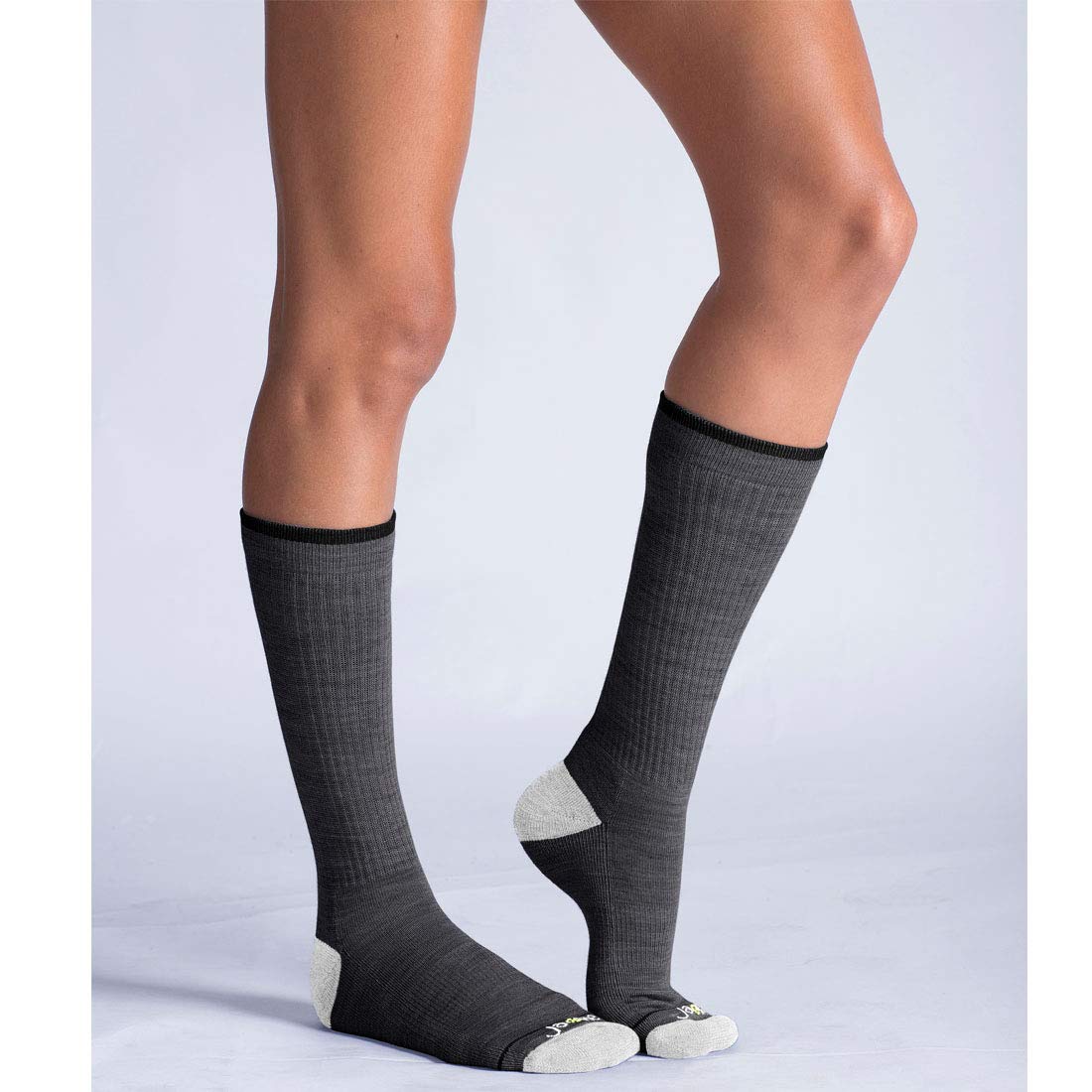 JAVIE Merino Wool Crew Socks for Men & Women - Ultra Soft Cushioned Arch Support Athletic Socks - Lightweight Hiking & Running Socks - Perfect for Workout, Outdoor Activities & Daily Wear