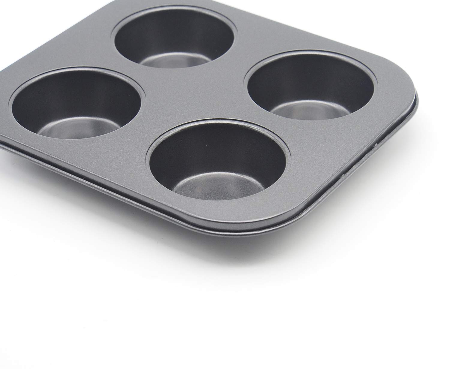 2-Pack Non-Toxic 4-Cup Muffin Pan for Air Fryer & Oven (8.5