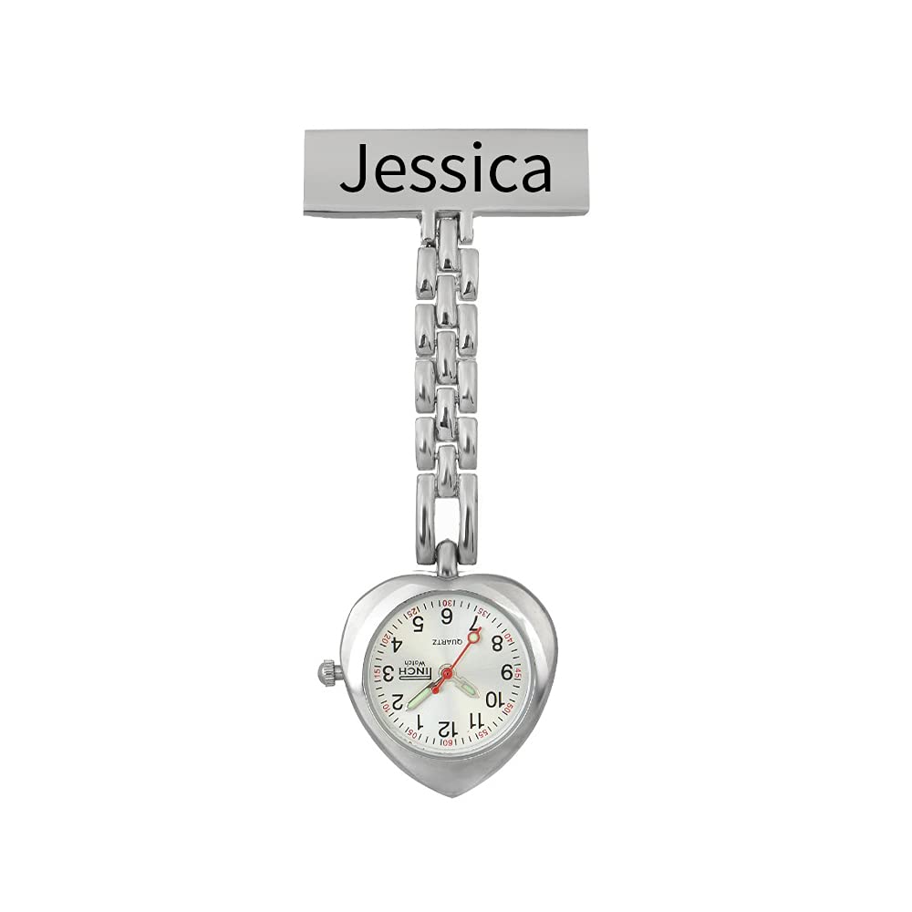 Personalized Nurse Watch - Waterproof Lapel Watch for Men & Women - Perfect for Nursing Students & Doctors