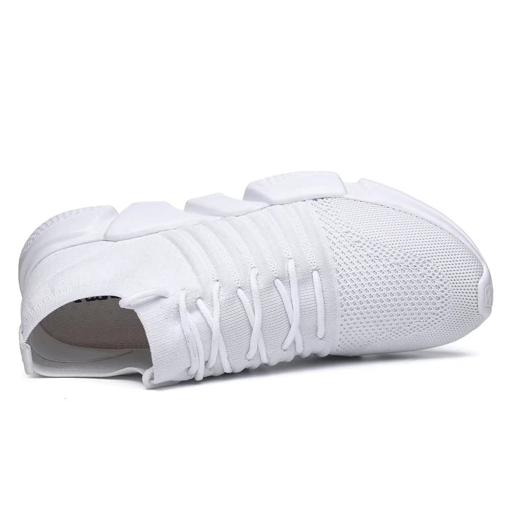 GSLMOLN Unisex Slip-On Sneakers - Ultra-Sock Knit Lightweight Walking Shoes for Men & Women | Breathable Soft Sole Casual Shoes for Gym, Travel & Everyday Wear