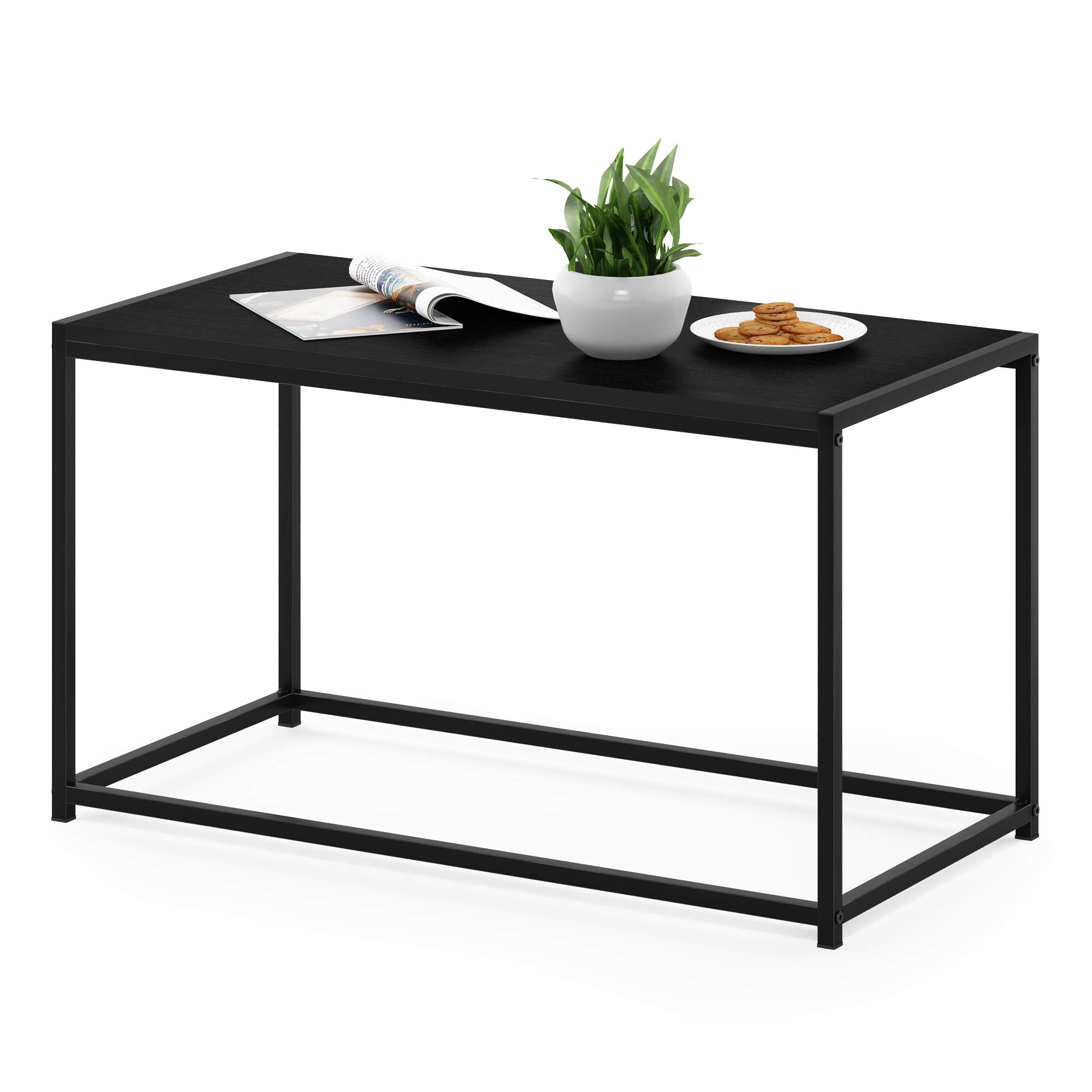 FURINNO Modern Coffee Table 15.74x30x17.51in for Living Room