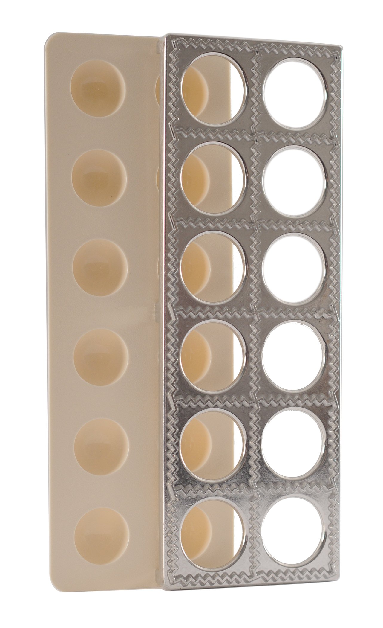 Norpro Stainless Steel Ravioli Maker with Press - Homemade Pasta Dough Press Tool for Italian Dumplings, Perfect for Kitchen, Cooking, and Gift Giving
