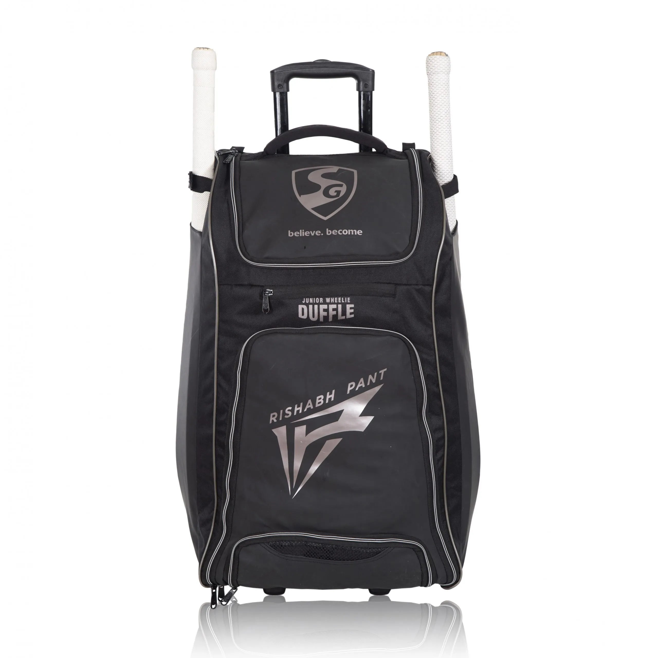 SG RP Junior Durable Duffle Bag with Wheels - Lightweight Travel Trolley for Kids, Perfect for School, Sports, and Weekend Getaways