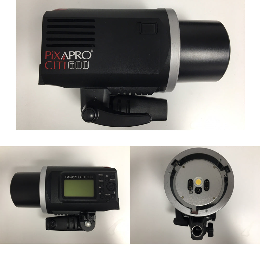 Godox AD600BM CITI600 Manual Studio Flash with Bowens Mount - Professional Photography Lighting for Portraits, Fashion & Product Shoots
