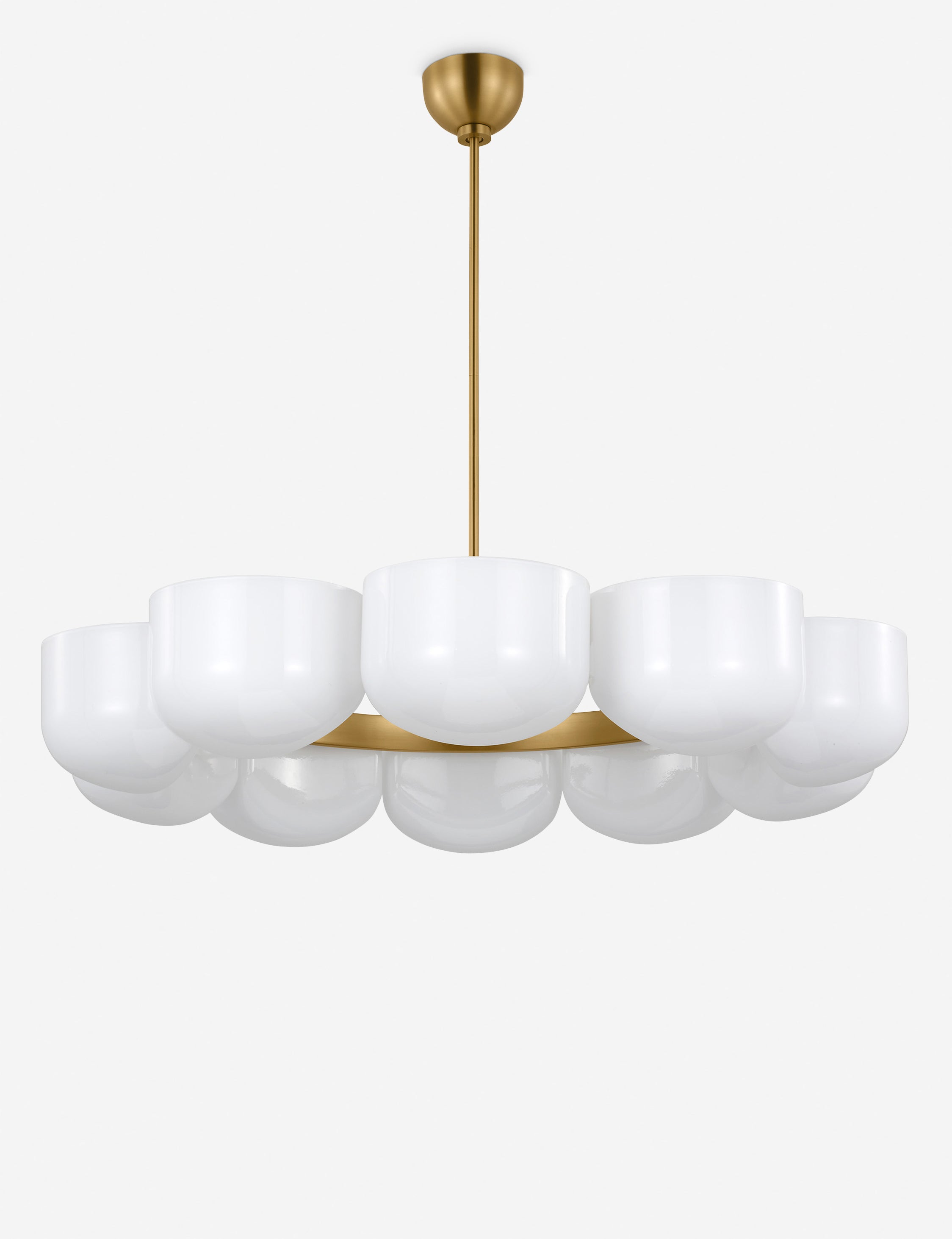 Cheverny Chandelier by Christiane Lemieux - Modern Crystal Ceiling Light Fixture for Dining Room & Living Room Decor