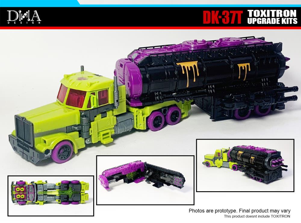 DNA Design DK 37T Upgrade Kit for Transformers Legacy Laser Toxitron - Enhance Your Collectible Figure with Premium Parts (Ideal for Display, Photography & Customization)