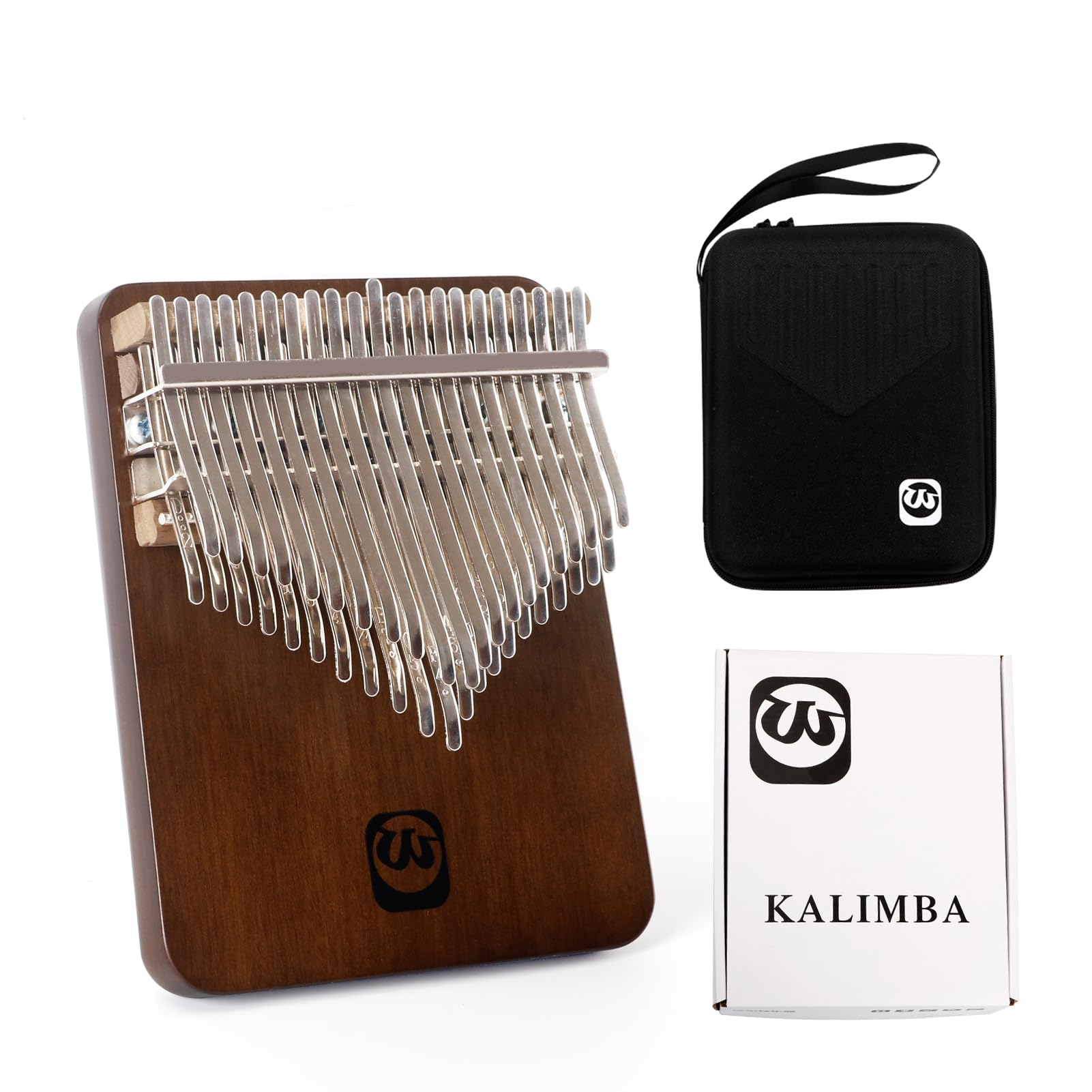 42 Key Kalimba Thumb Piano - Premium Walnut Wood Finger Piano with Songbook & Tuning Hammer | Portable Musical Instrument for Beginners, Meditation, Gifts & Music Therapy