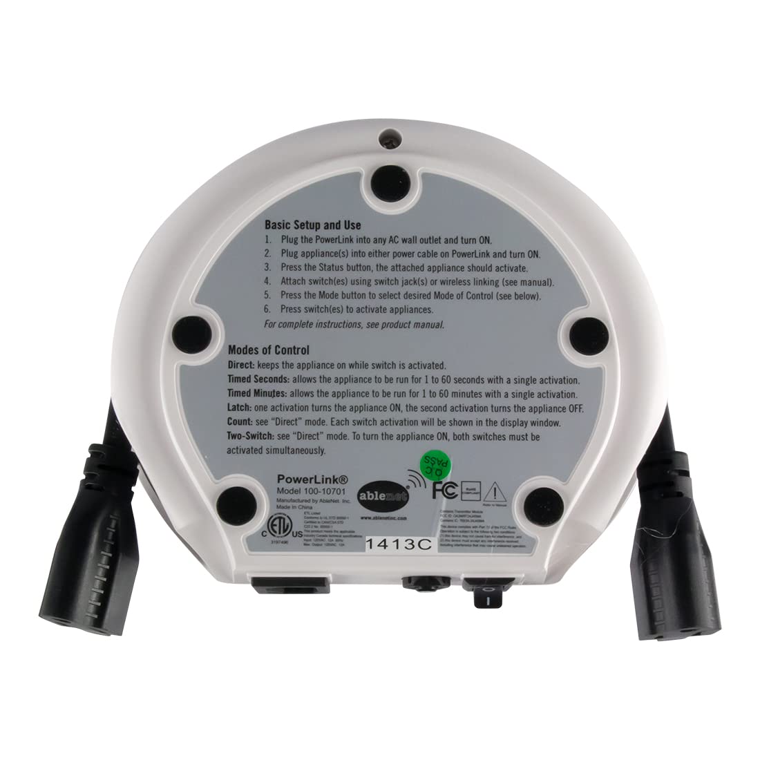 Ablenet PowerLink4 Control Unit - Assistive Technology for Switch Access | Home, School & Therapy Use