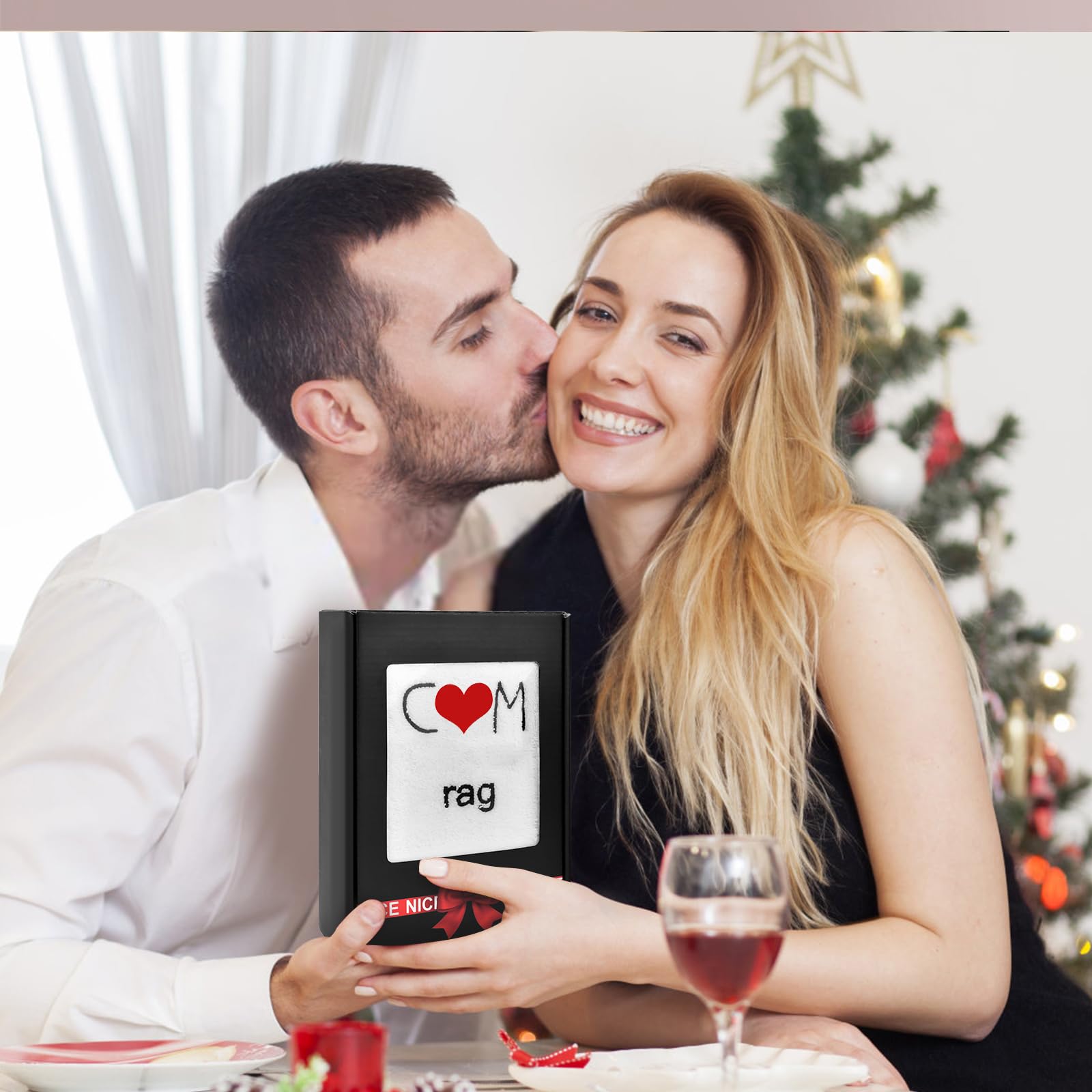 Funny Romantic Bath Towels for Men - Gifts for Boyfriend, Husband & Couples | Birthday, Anniversary, Christmas & Valentine's Day