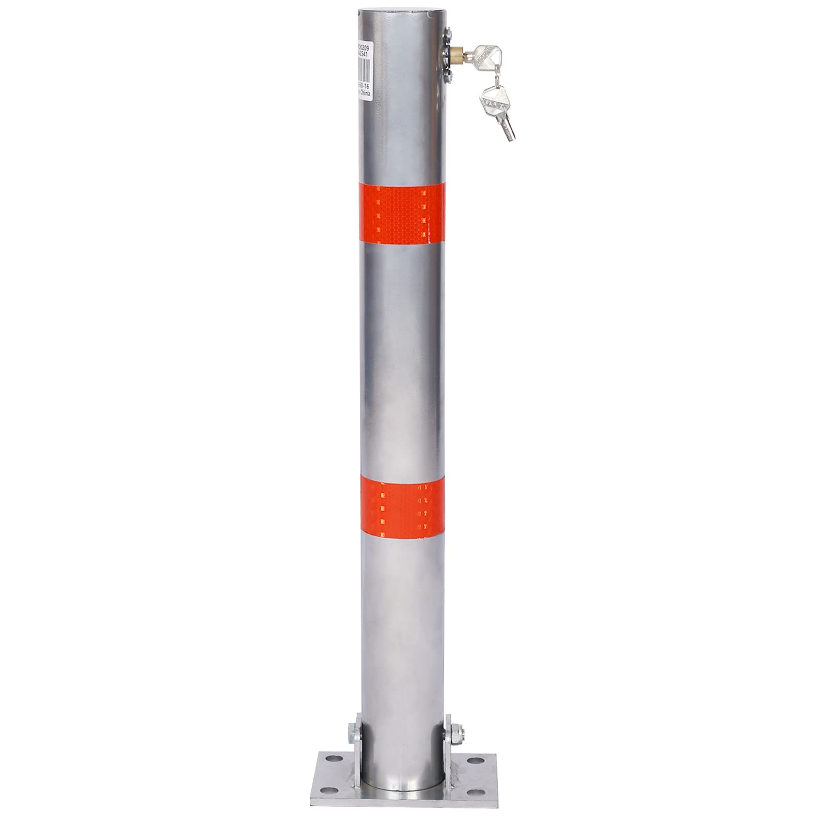 Steel Parking Bollard with Lock - 27.6