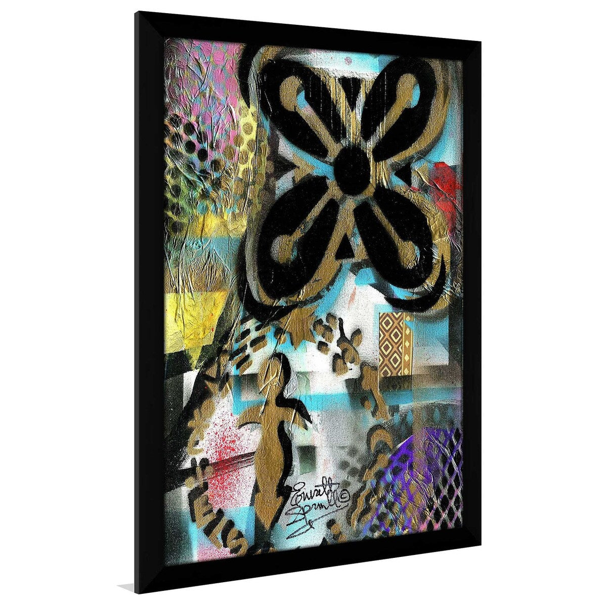 Abundance I Vertical Acrylic Print - Modern Wall Art for Home & Office Decor