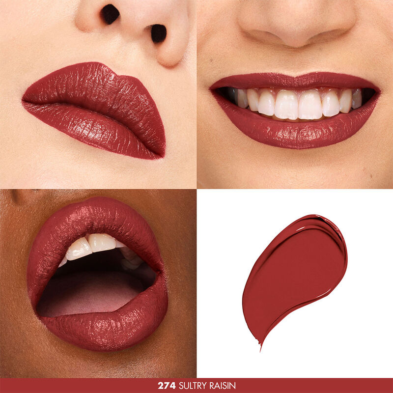 274 Sultry Raisin Rouge Artist For Ever - Long Lasting Matte Lipstick for Women | Perfect for Date Night, Parties & Special Occasions