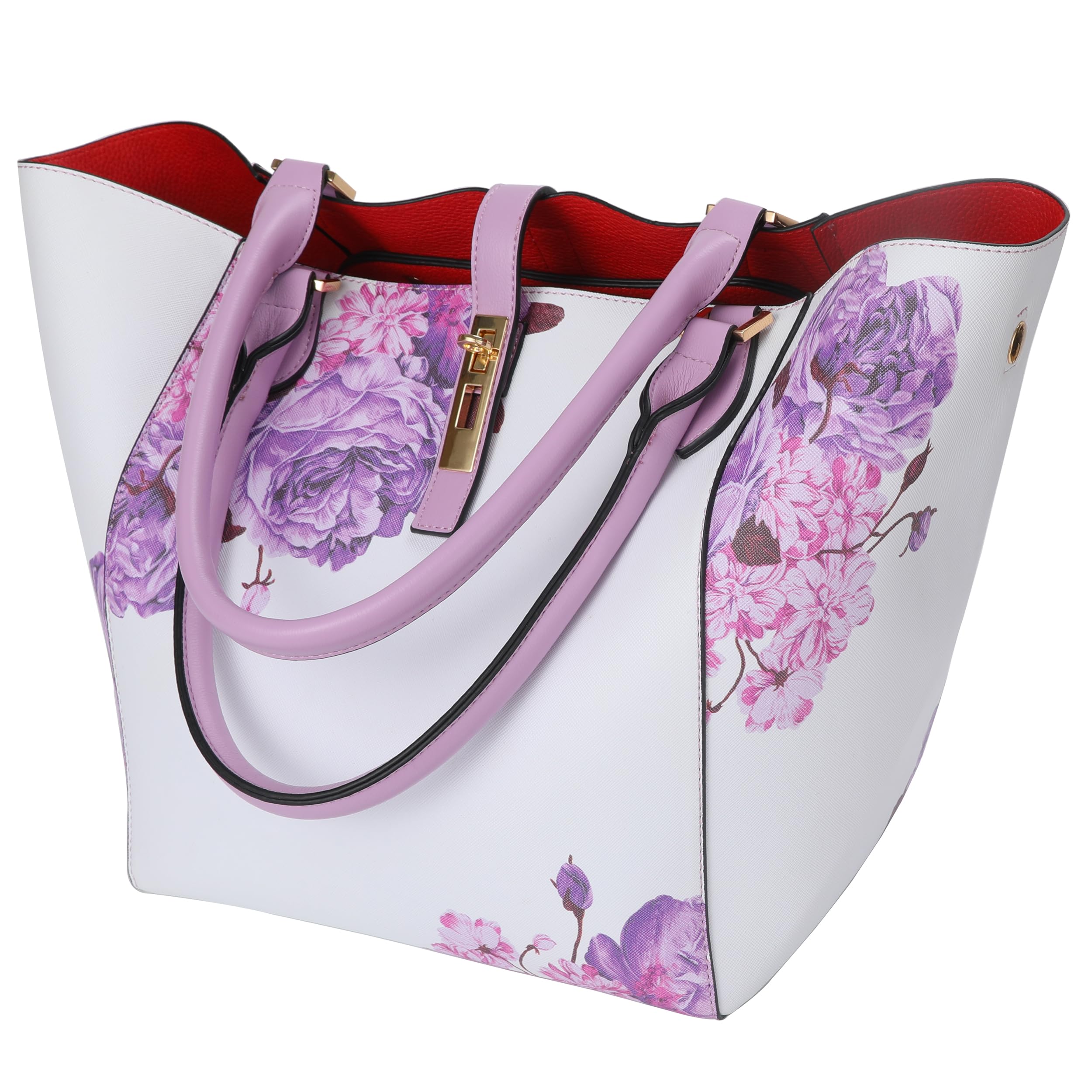 SQLP Large Work Tote Bag for Women - Stylish Designer Purse & Spacious Handbag with Crossbody Strap, Perfect for Office, Travel & Daily Commute