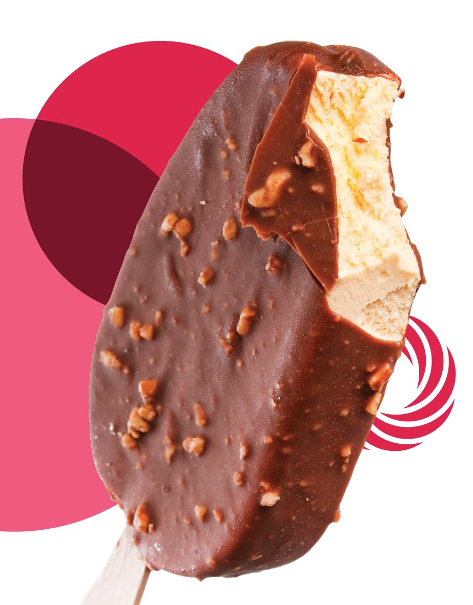 Kalva Cherry Cone Dip - 10 Can (Pack of 1) - Perfect for Ice Cream Toppings, Dessert Sauces & Party Treats