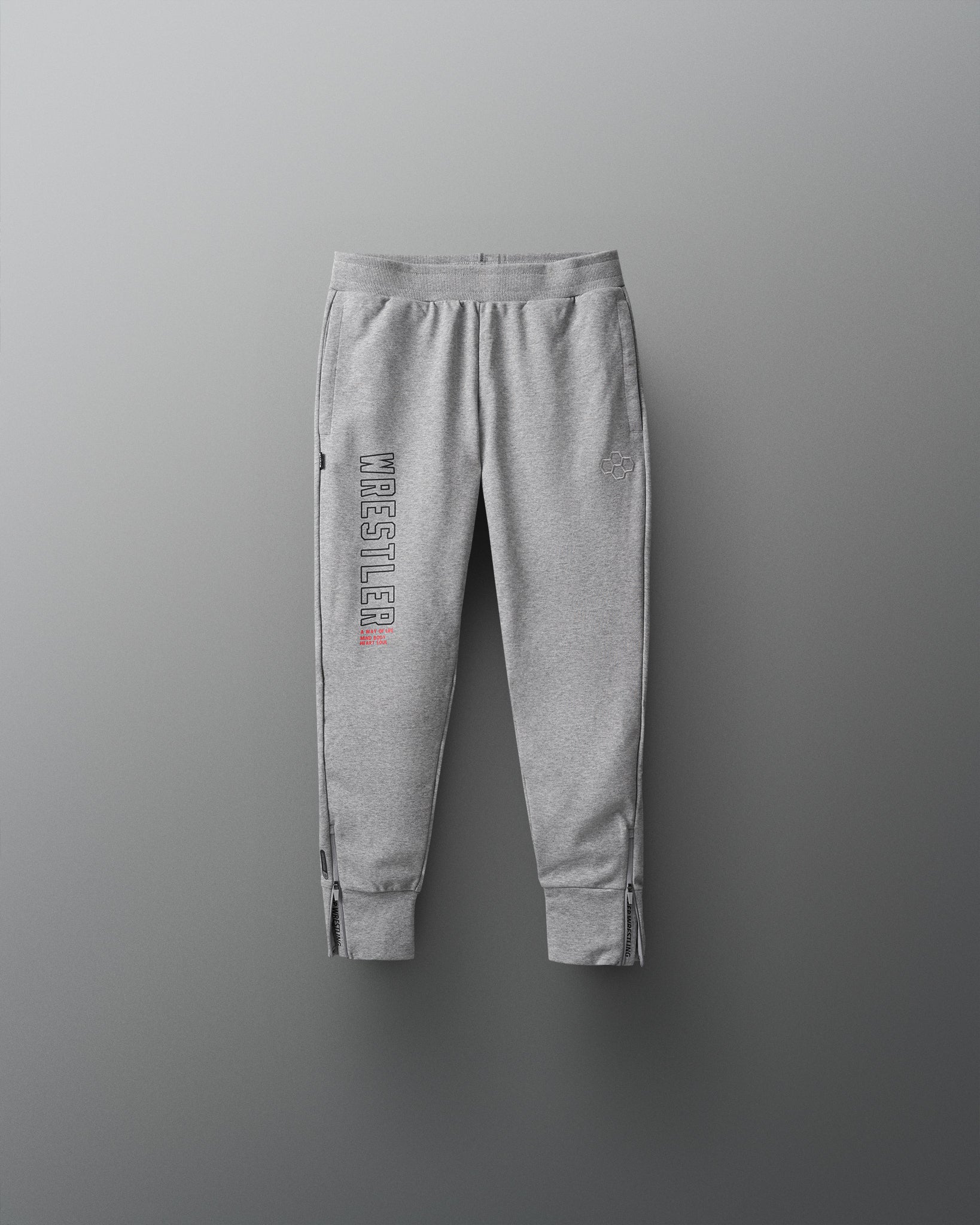 RUDIS Youth Elite Terry Joggers for Wrestling - Comfortable Arched Design for Young Athletes - Perfect for Training, Practice & Competition