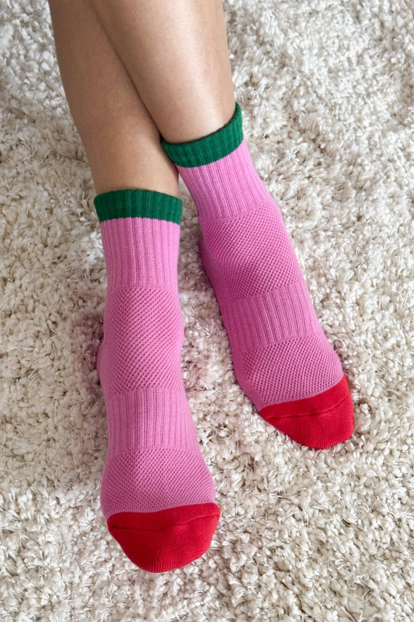 Girlfriend Socks for Women - Color Block Black Coffee Crew Socks | Perfect Gift for Her, Valentine's Day, Anniversary & Everyday Wear