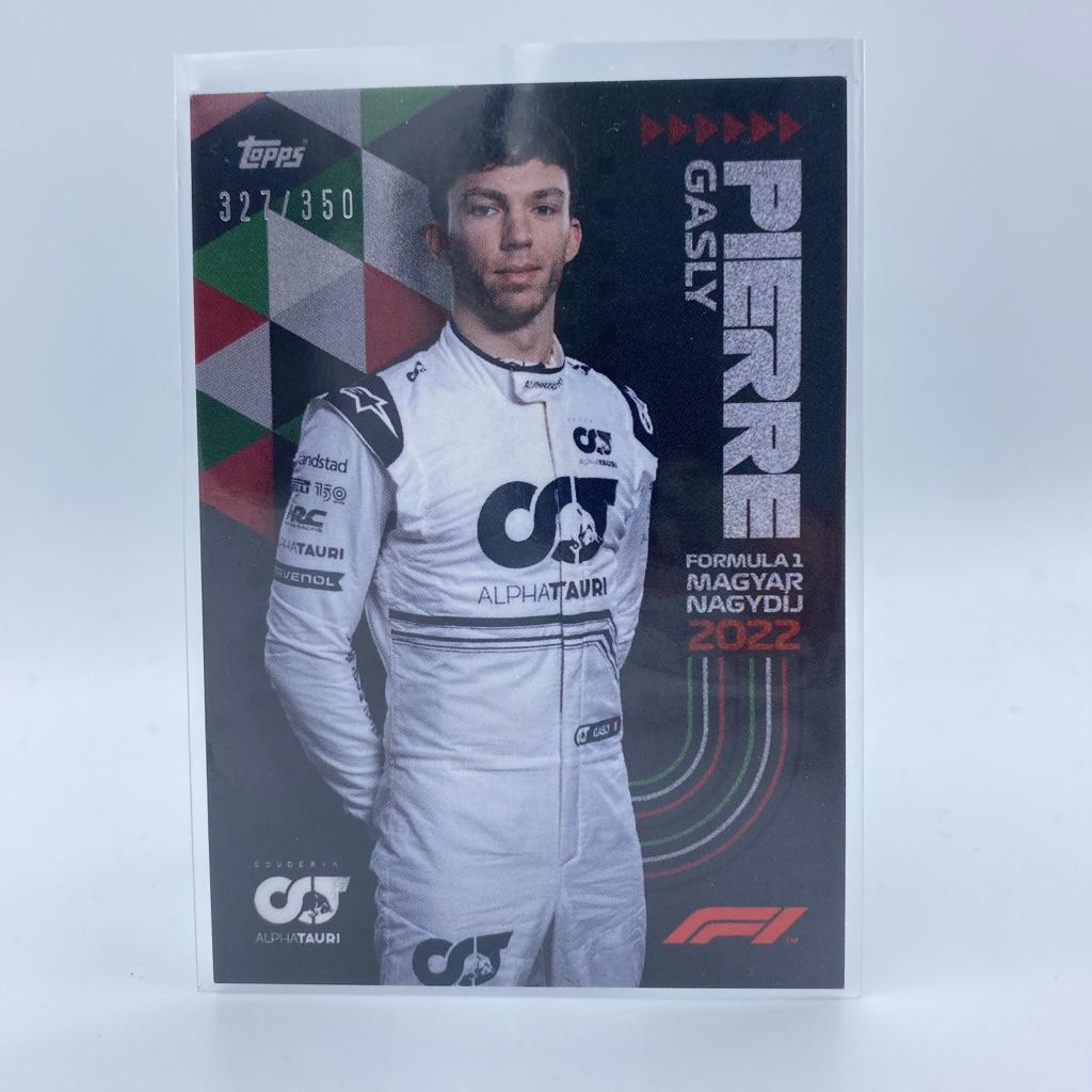 Pierre Gasly 327/350 AlphaTauri F1 Model Car - 2022 Hungarian Grand Prix Collectible for Racing Fans & Home Display