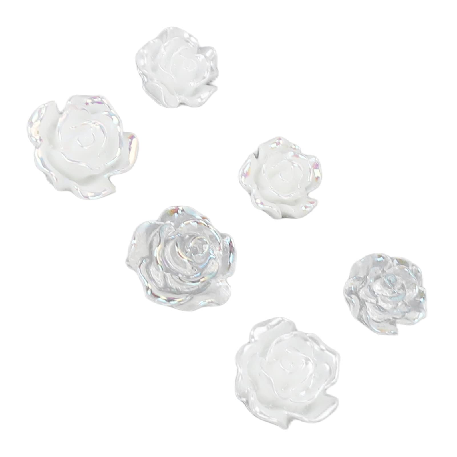 Camellia Nail Decorations - Shiny Rhinestone Nail Art Gems for Professional & DIY Manicures | Perfect for Salons, Home Use & Special Occasions