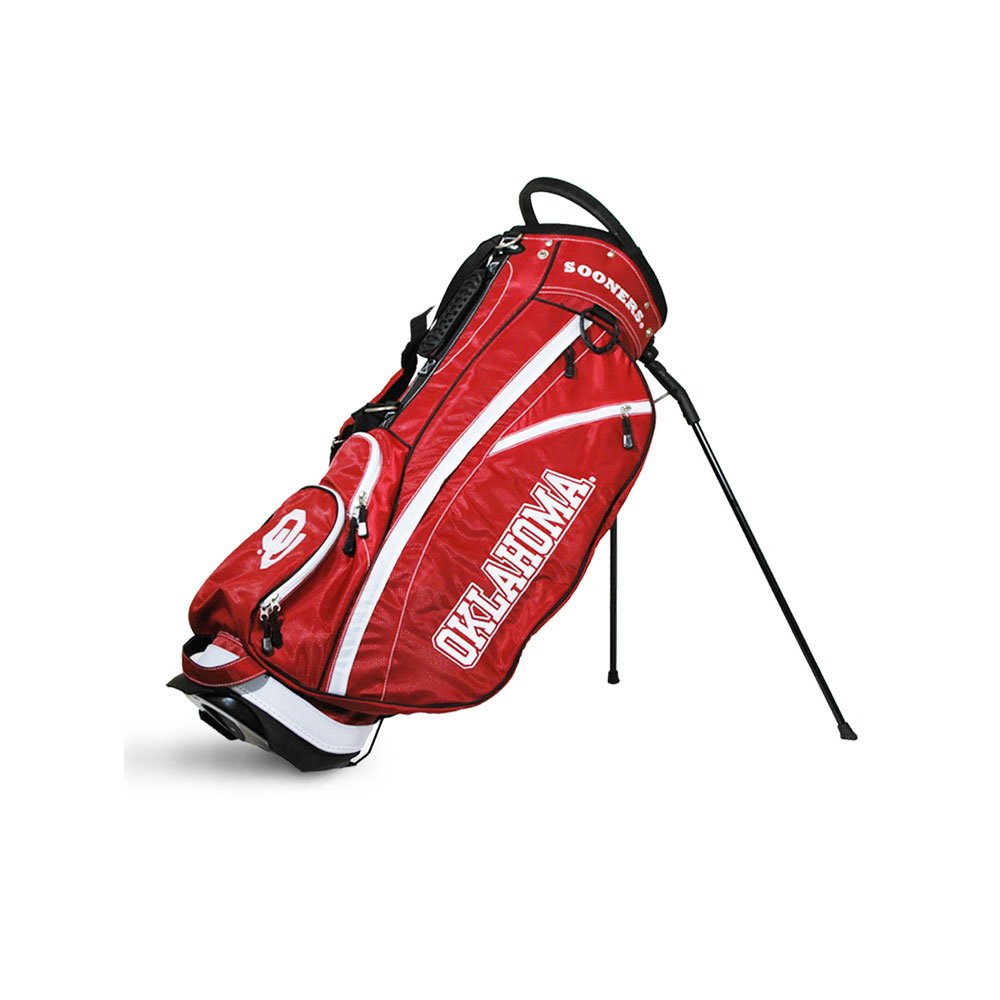 **Team Golf NCAA Fairway Golf Stand Bag – Lightweight 14-Way Top with Spring Action Stand, Insulated Cooler Pocket, Padded Strap, Umbrella Holder & Removable Rain Hood – Perfect for College Golf Tournaments & Weekend Golfing**