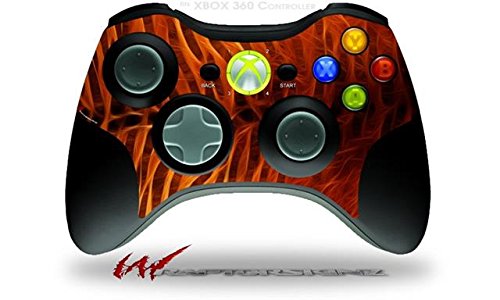Fractal Fur Tiger Vinyl Skin for Xbox 360 Controller - Gaming Decoration