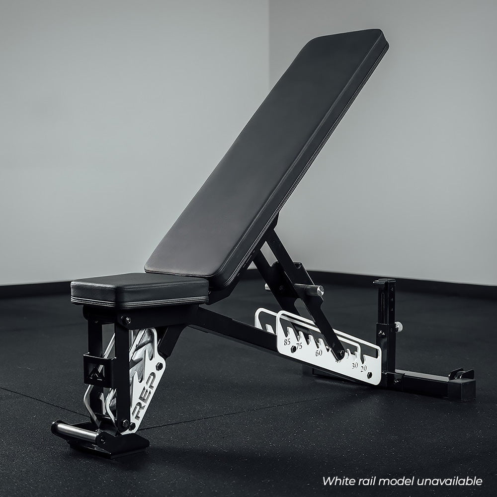 REP Fitness AB 5200 2.0 Adjustable Weight Bench for Home Gym - Strength Training & Workout Equipment for Full Body Exercises