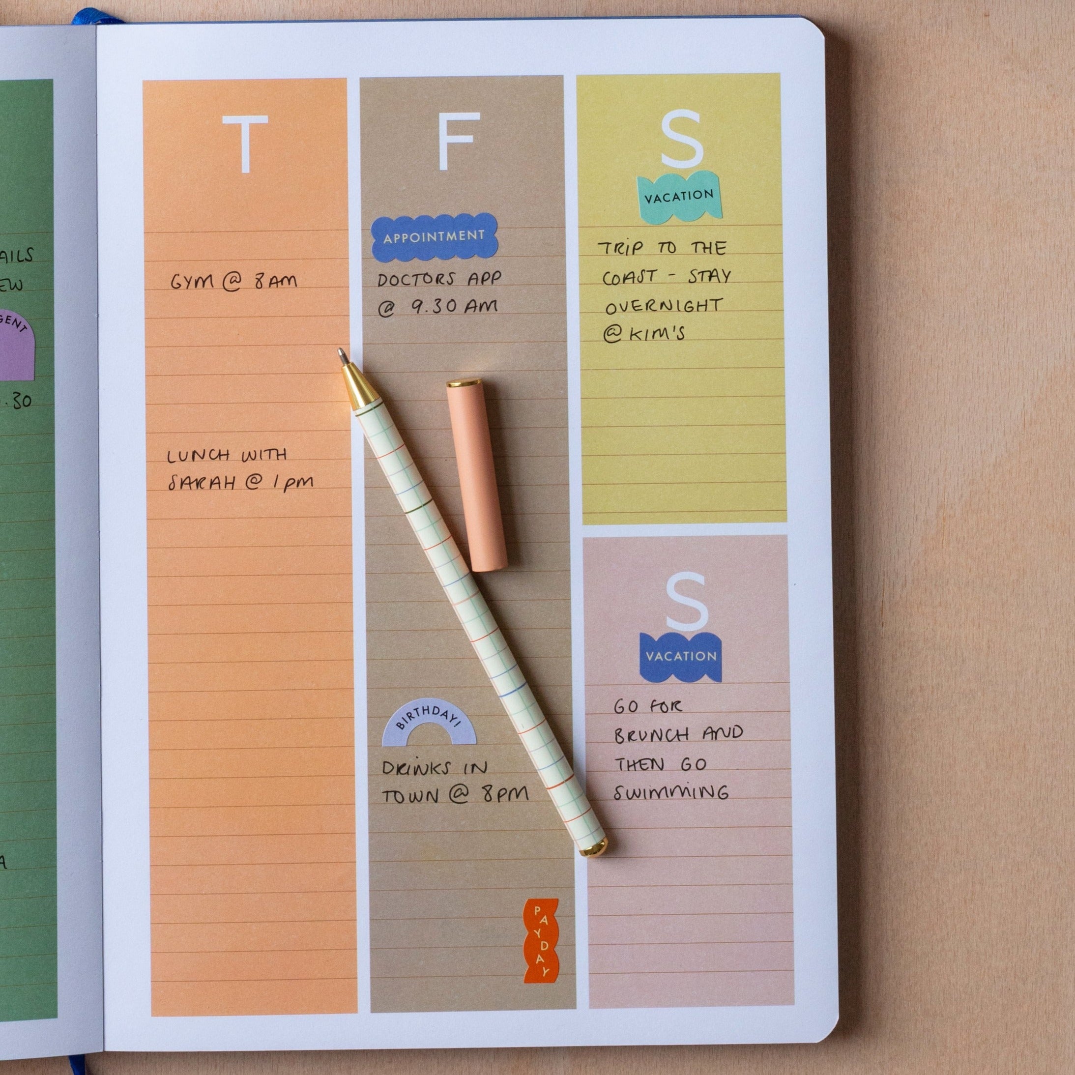 Inkerie Set of 4 Premium Ballpoint Pens - Smooth Writing, Comfort Grip - Perfect for Office, School, Note Taking & Gift Giving
