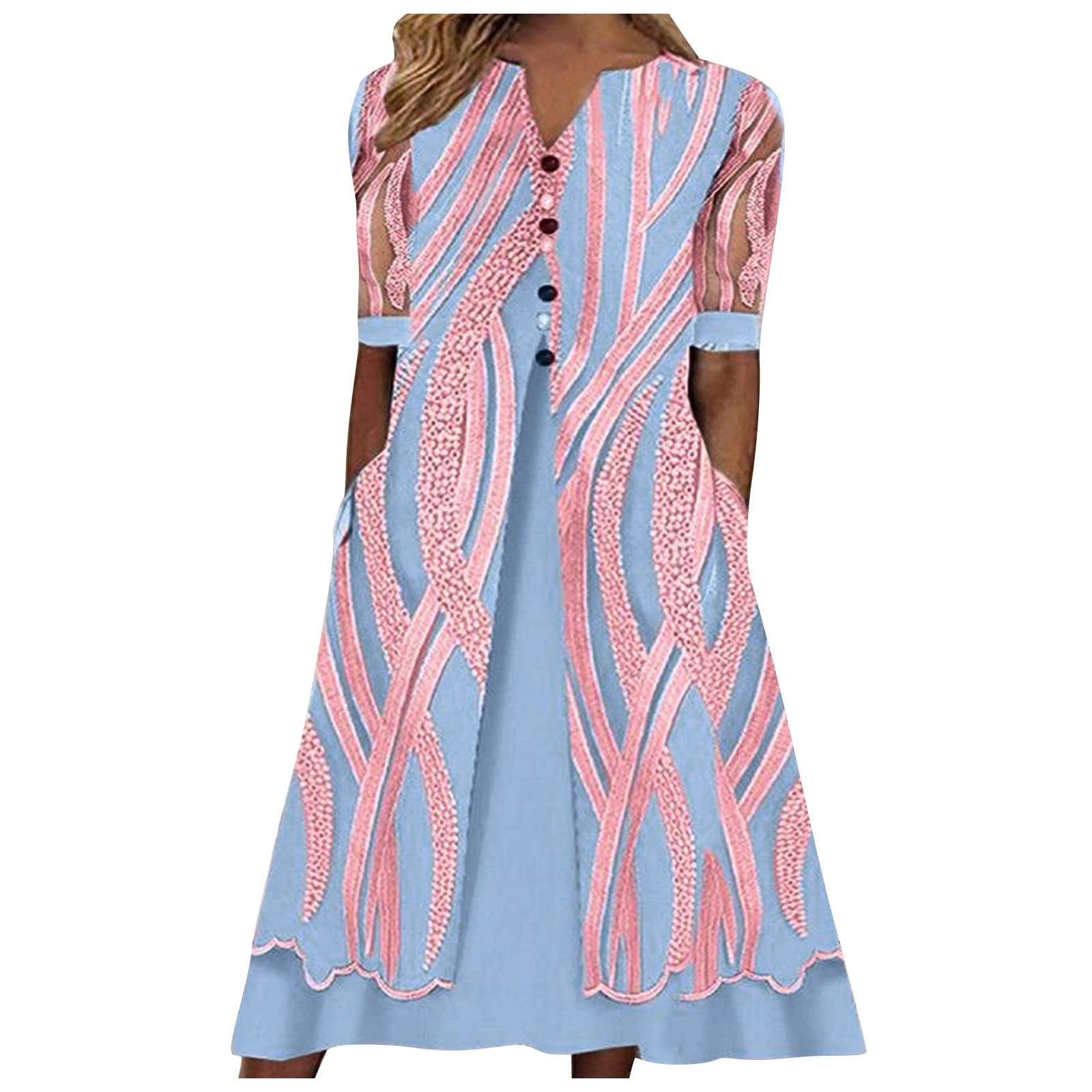 Elegant Women's Formal Dresses for Prom, Cocktail Party & Beach - Hawaiian Sundress for Summer Weddings, Vacations & Special Occasions