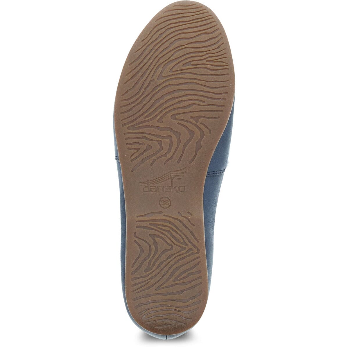 DANSKO LARISA Comfortable Leather Clogs for Women - Navy Milled Finish | Non-Slip Work Shoes for Nurses, Chefs & Professionals | Final Sale