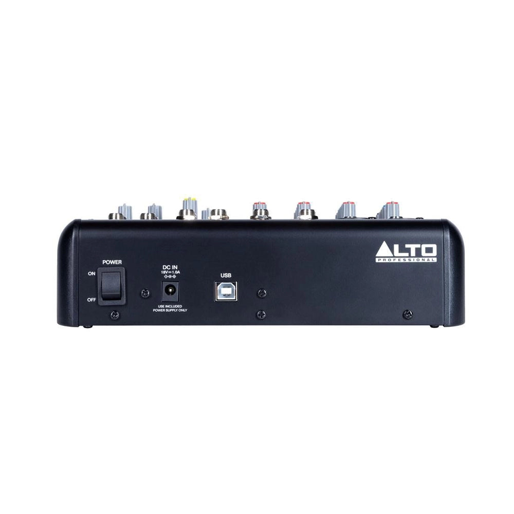 Alto Professional TrueMix 600 6-Channel Analog Audio Mixer for Live Performances, Studio Recording & DJ Setups