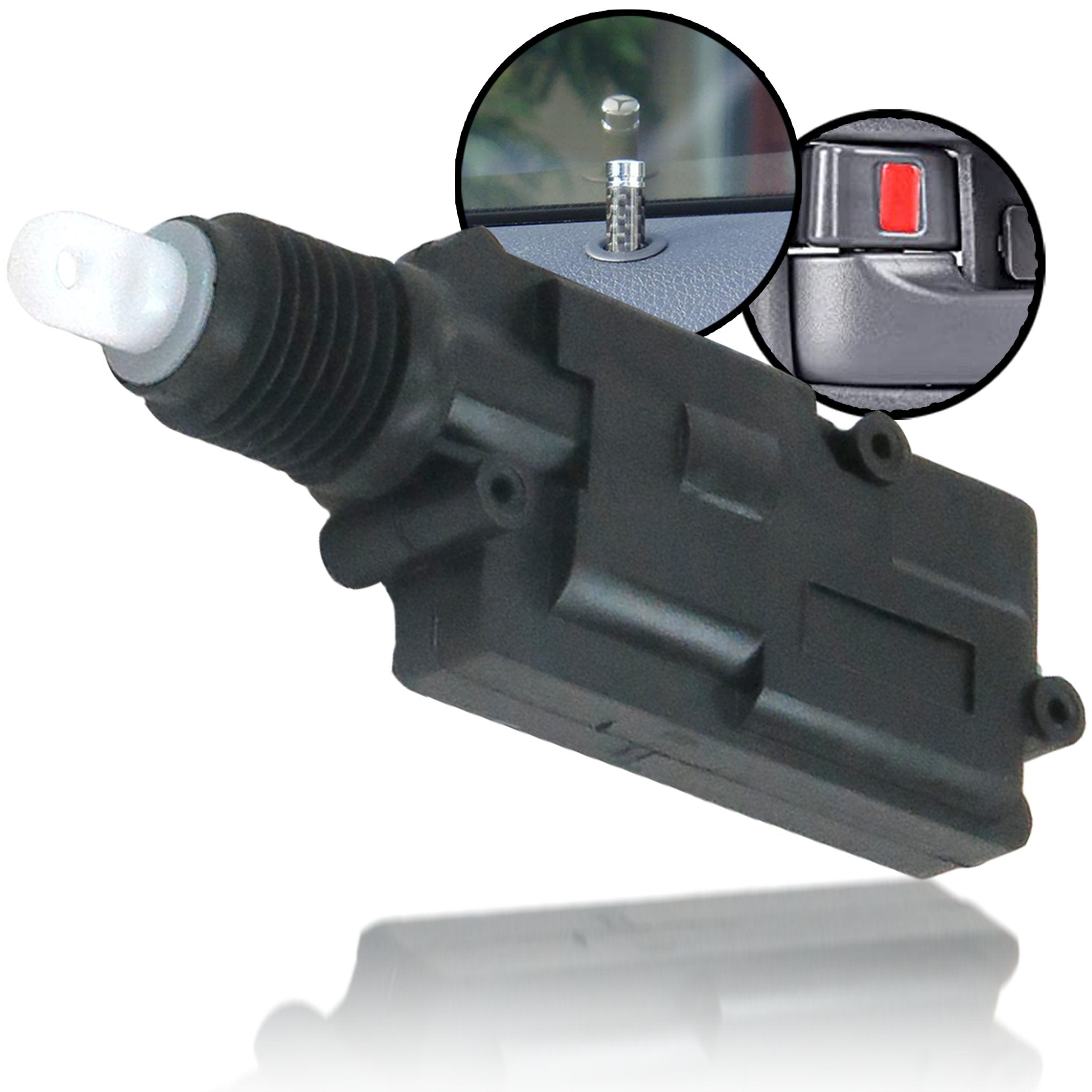 1901-1907 Oldsmobile Model B Compact 13 Lbs Heavy Duty 2-Wire Power Door Lock Actuator Upgrade - Slim Fit 12V Motor Replacement for Easy Installation - Perfect for Classic Car Restoration & Auto Repair Shops