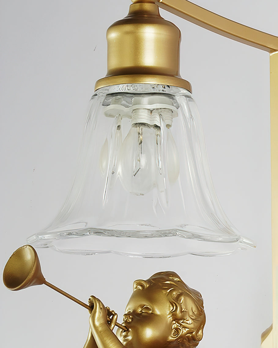 Art Angel Wall Lamp - Elegant Decorative Lighting for Bedroom, Living Room & Hallway - Perfect for Home Decor & Ambiance