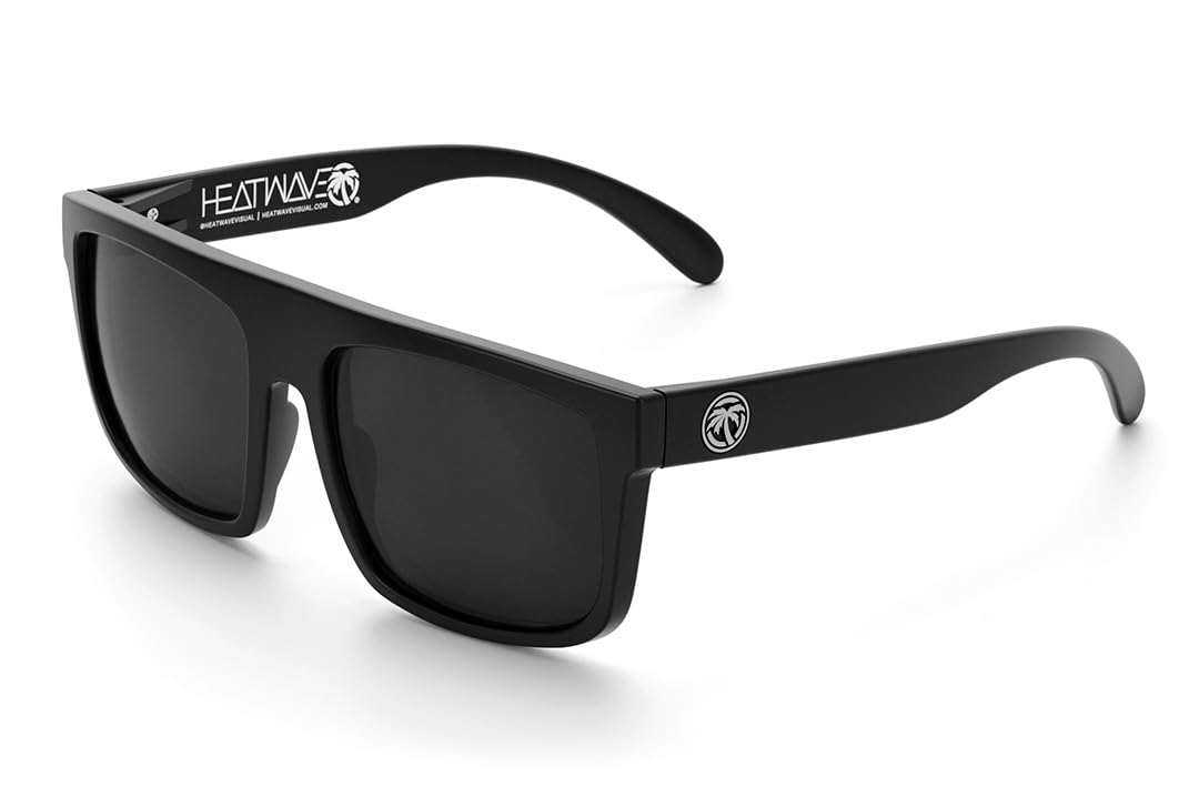 Heat Wave Polarized Sunglasses for Men & Women - UV Protection, Anti-Glare, Fashionable Aviator Style - Perfect for Driving, Running, and Outdoor Activities