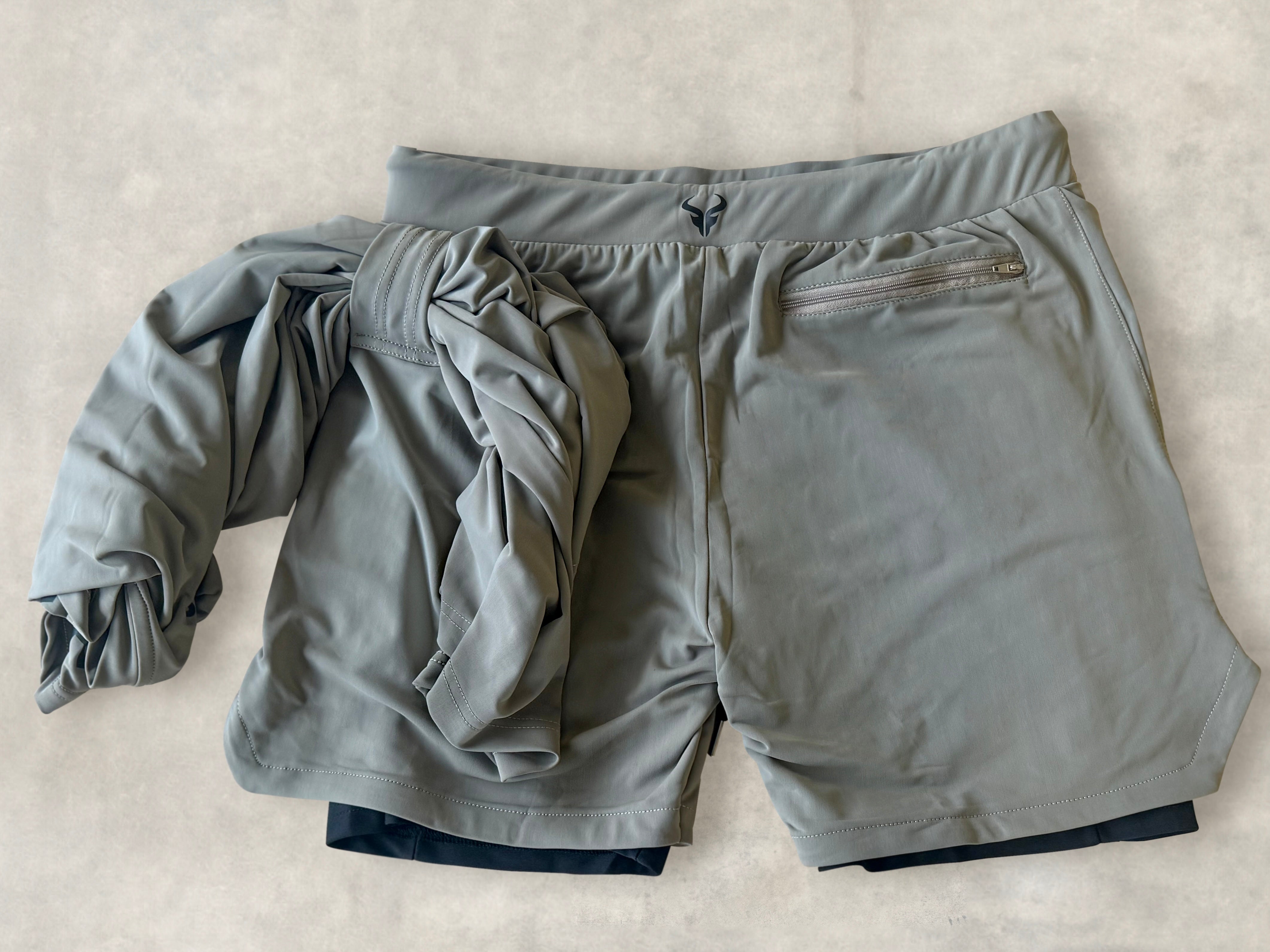Cerus Apex 2-in-1 Running Shorts with Built-in Liner - Men's Athletic Workout & Gym Shorts for Running, Training, and Outdoor Activities