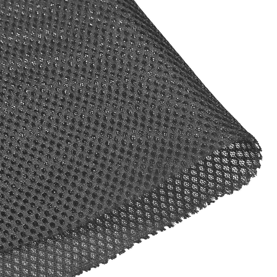 uxcell Dark Gray Speaker Mesh Grill Fabric - 1x1.45M (40x57 inches) - Dustproof Stereo Speaker Cover for Home Theater, Studio & DIY Audio Projects